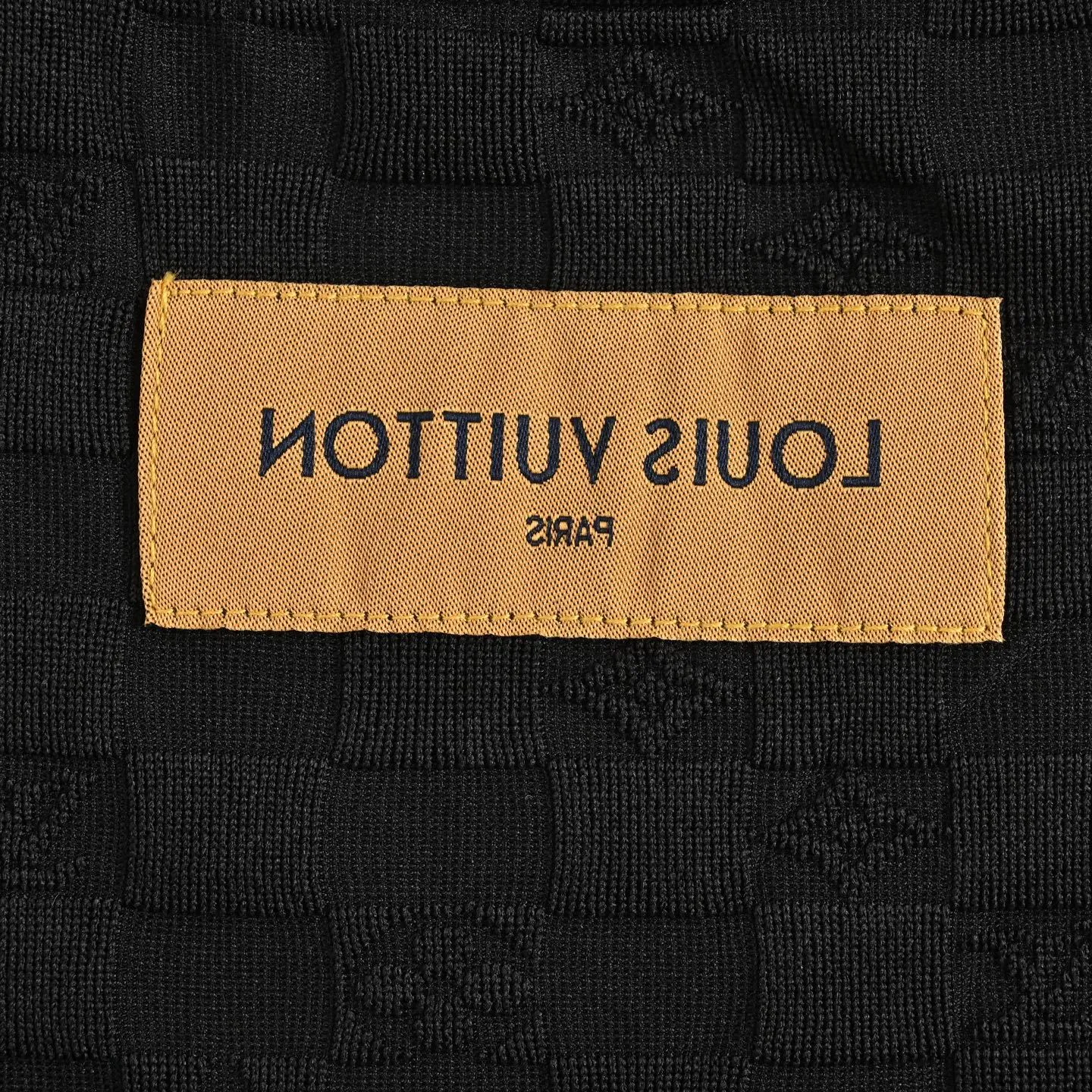 Louis Vuitton/Louis Vuitton presbyopic checkerboard jacquard short sleeves